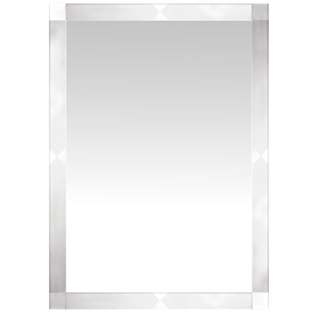 Etched Frosted Framed Mirror M00633 