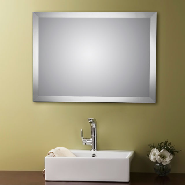 Large Bevel Bathroom Mirror M30009L